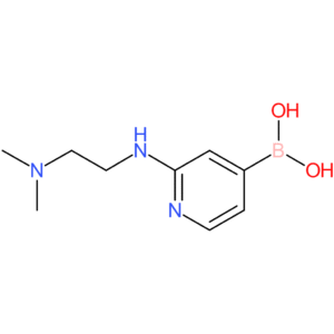 (2-((2-(dimethylamino)ethyl)amino)pyridin-4-yl)boronic acid