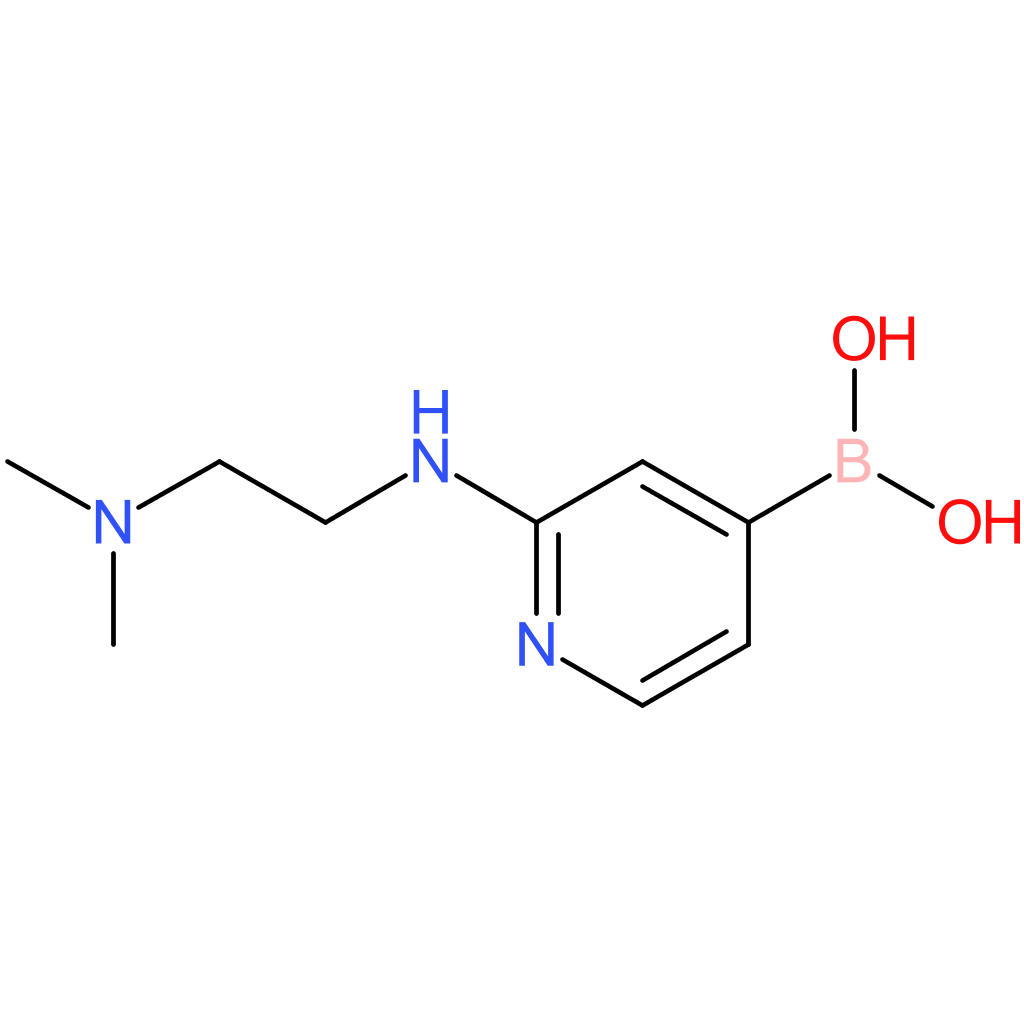 (2-((2-(dimethylamino)ethyl)amino)pyridin-4-yl)boronic acid
