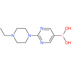 (2-(4-ethylpiperazin-1-yl)pyrimidin-5-yl)boronic acid