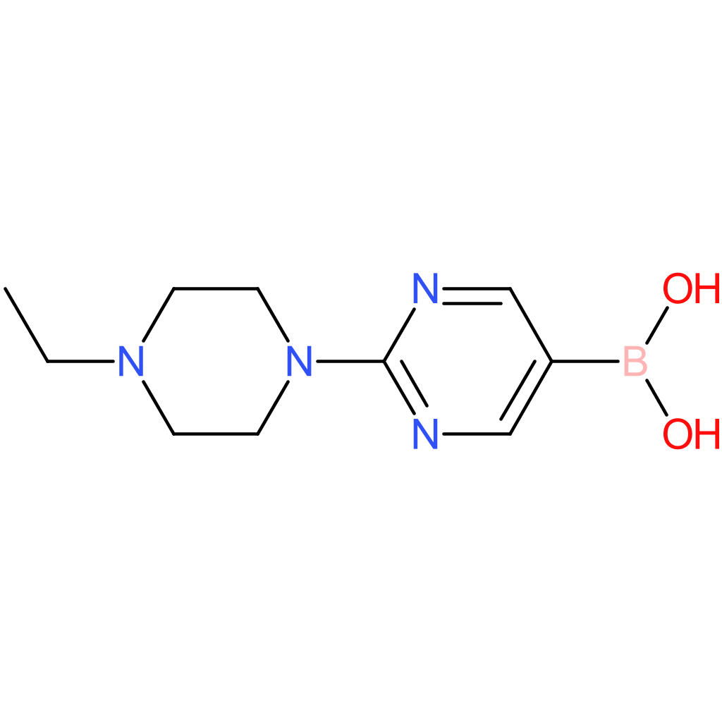 (2-(4-ethylpiperazin-1-yl)pyrimidin-5-yl)boronic acid