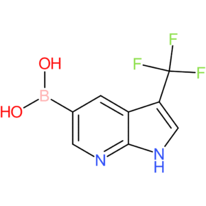 3-(trifluoromethyl)-1h-pyrrolo[2,3-b]pyridin-5-ylboronic acid