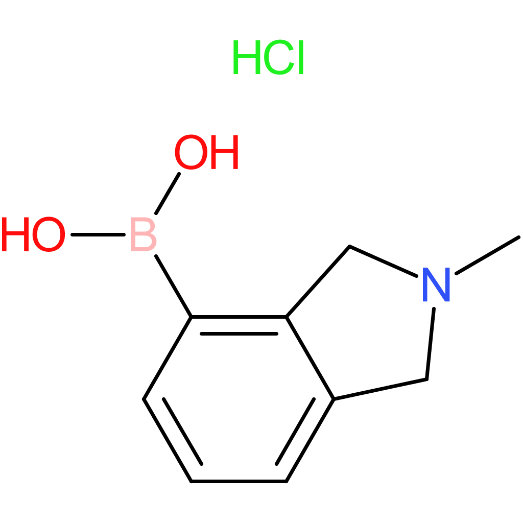 (2-methyl-2,3-dihydro-1h-isoindol-4-yl)boronic acid hydrochloride