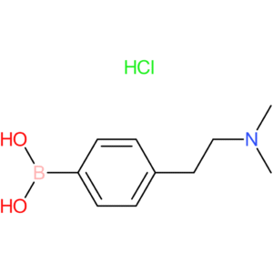 (4-[2-(dimethylamino)ethyl]phenyl)boronic acid hydrochloride