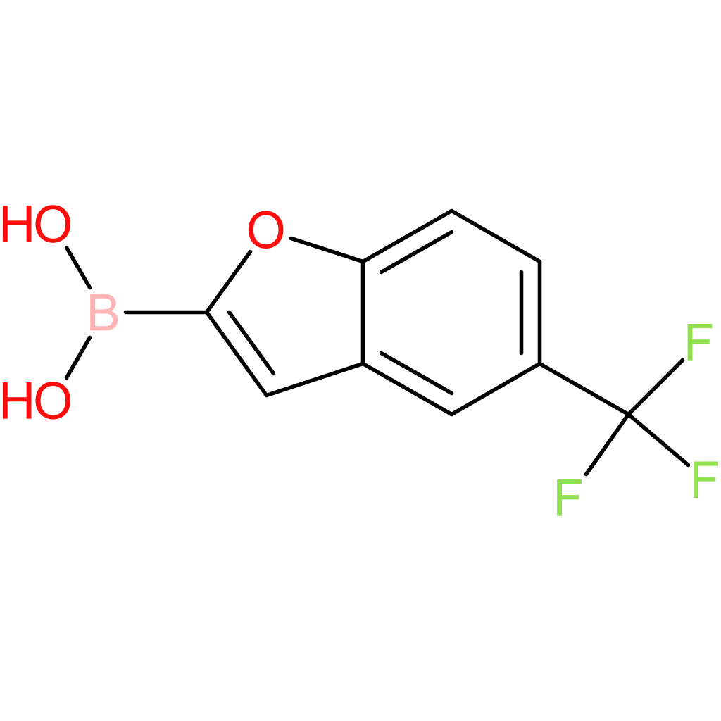 (5-(trifluoromethyl)benzofuran-2-yl)boronic acid