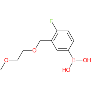 4-fluoro-3-((2-methoxyethoxy)methyl)phenylboronic acid