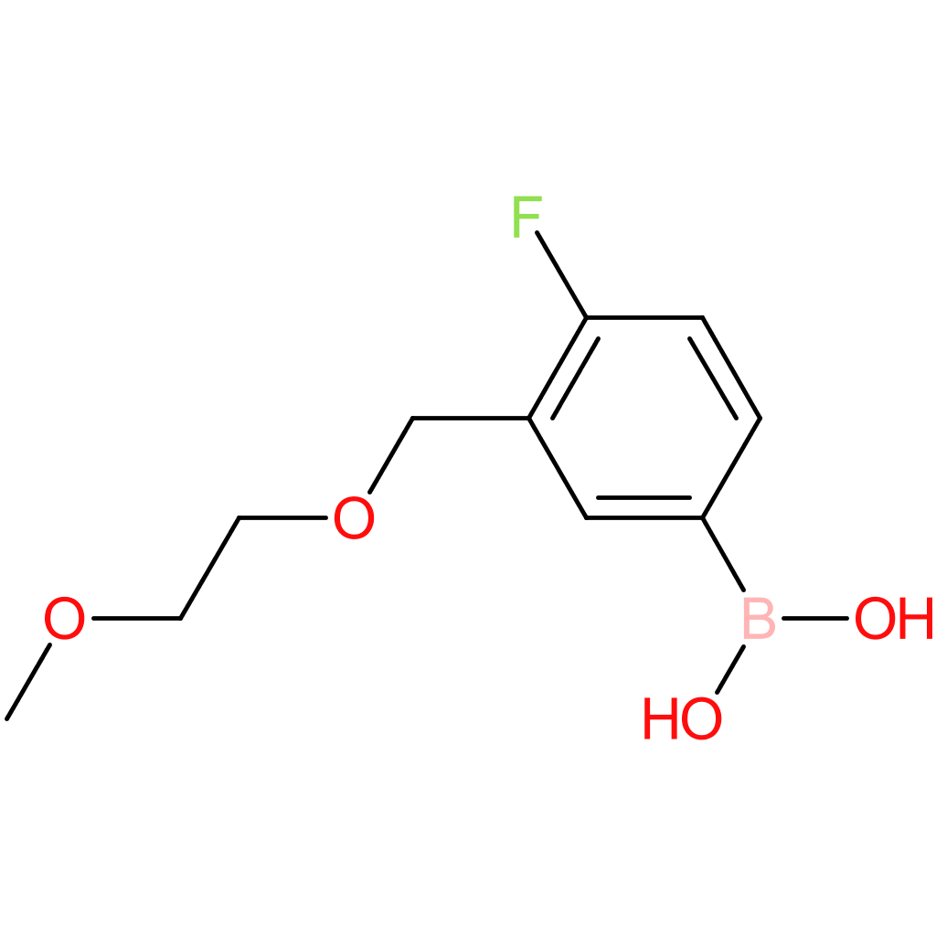 4-fluoro-3-((2-methoxyethoxy)methyl)phenylboronic acid