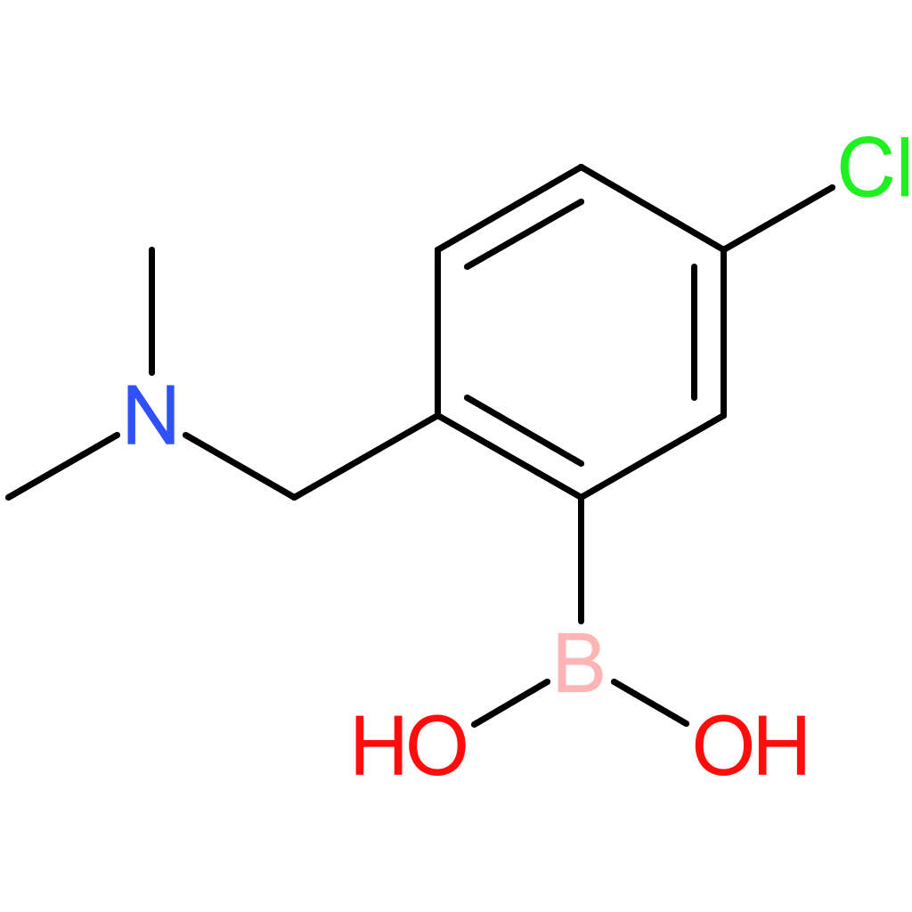 5-chloro-2-((dimethylamino)methyl)phenylboronic acid