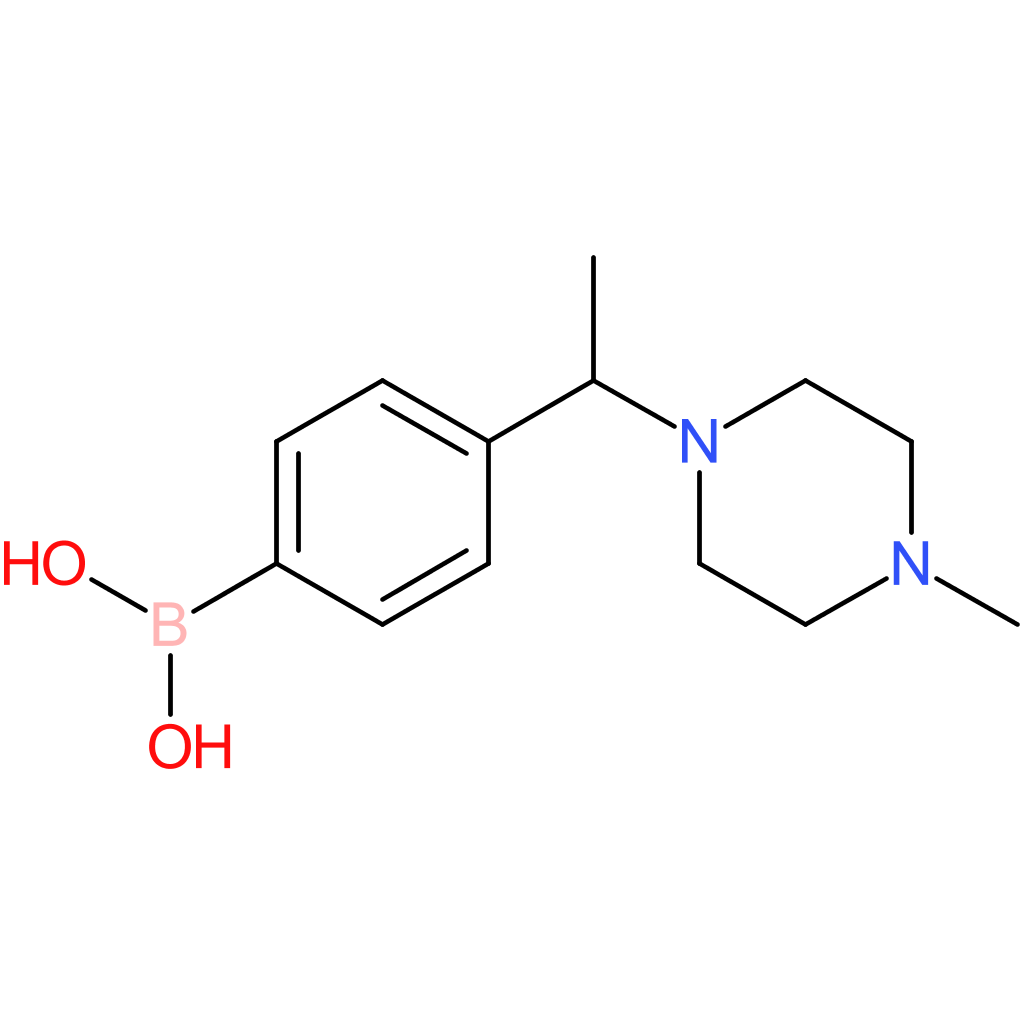 (4-(1-(4-methylpiperazin-1-yl)ethyl)phenyl)boronic acid