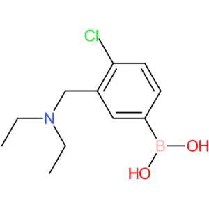 (4-chloro-3-((diethylamino)methyl)phenyl)boronic acid