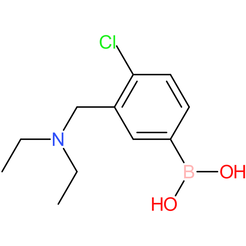 (4-chloro-3-((diethylamino)methyl)phenyl)boronic acid