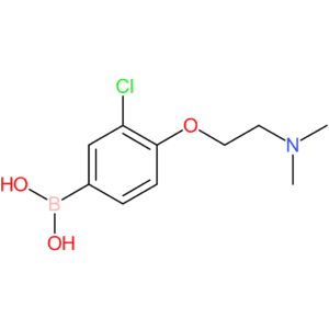 (3-chloro-4-(2-(dimethylamino)ethoxy)phenyl)boronic acid