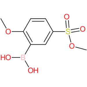 (2-methoxy-5-(methoxysulfonyl)phenyl)boronic acid