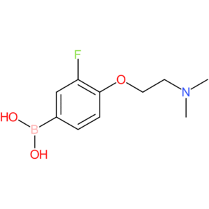 4-(2-(dimethylamino)ethoxy)-3-fluorophenylboronic acid
