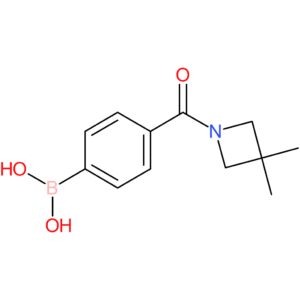 [4-(3,3-dimethylazetidine-1-carbonyl)phenyl]boronic acid
