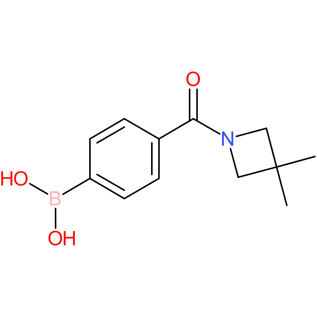 [4-(3,3-dimethylazetidine-1-carbonyl)phenyl]boronic acid