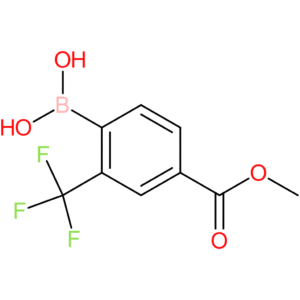 4-(methoxycarbonyl)-2-(trifluoromethyl)phenylboronic acid