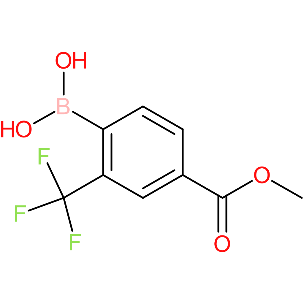 4-(methoxycarbonyl)-2-(trifluoromethyl)phenylboronic acid