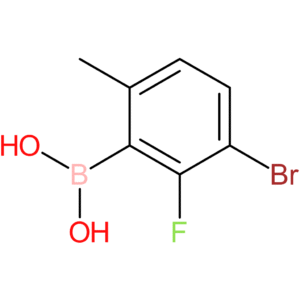3-bromo-2-fluoro-6-methylphenylboronic acid