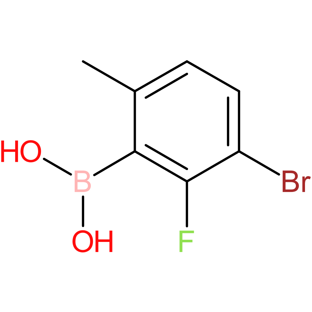 3-bromo-2-fluoro-6-methylphenylboronic acid