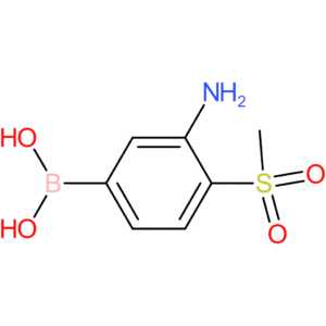 boronic acid, b-[3-amino-4-(methylsulfonyl)phenyl]-