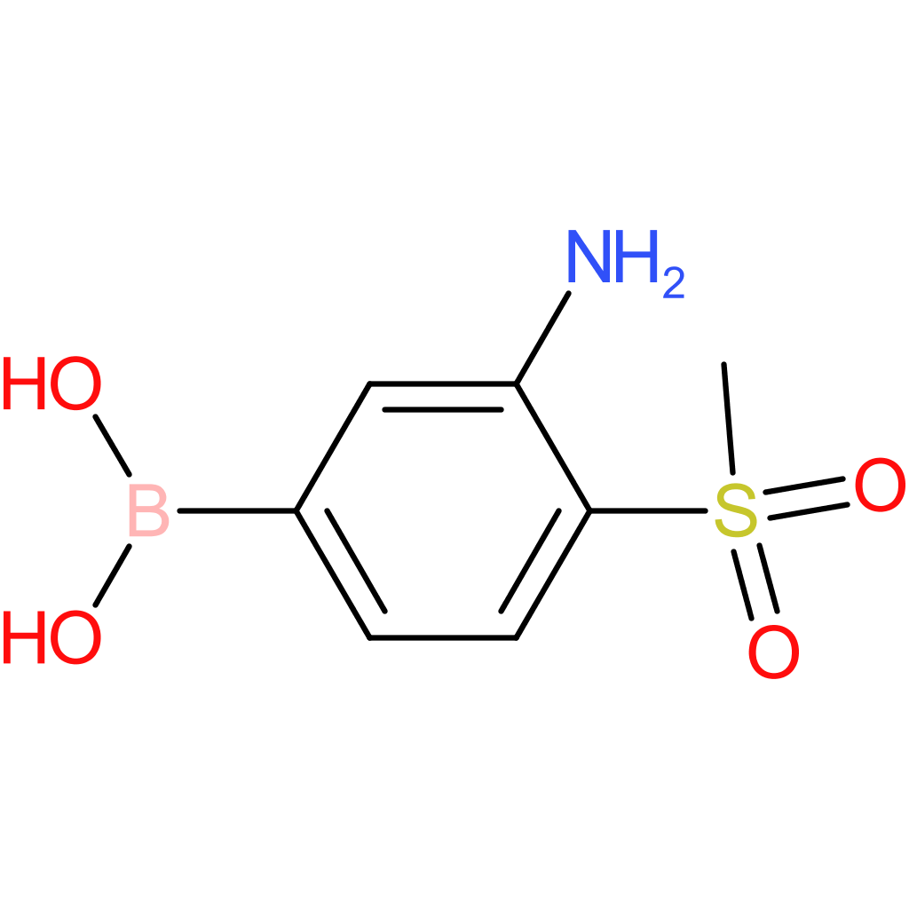 boronic acid, b-[3-amino-4-(methylsulfonyl)phenyl]-