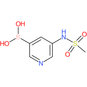 (5-methanesulfonamidopyridin-3-yl)boronic acid