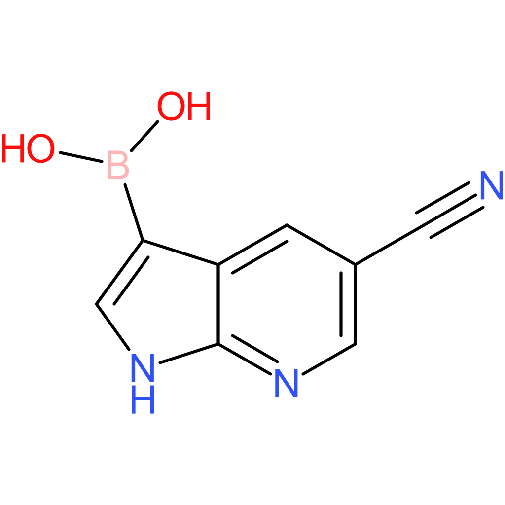 (5-cyano-1h-pyrrolo[2,3-b]pyridin-3-yl)boronic acid