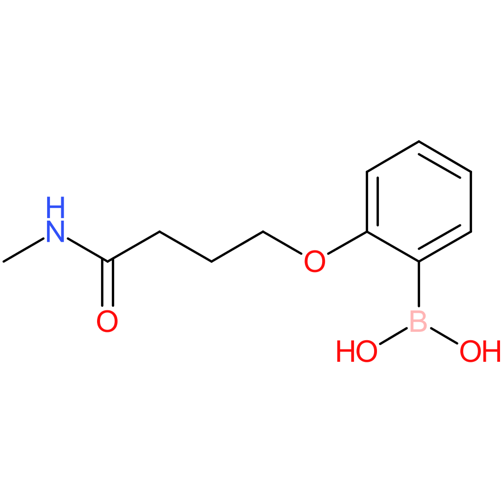 b-[2-[4-(methylamino)-4-oxobutoxy]phenyl]boronic acid