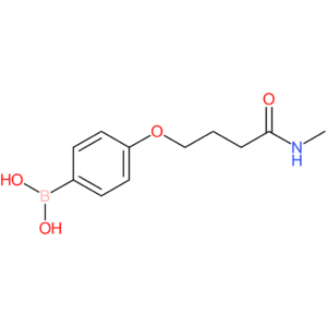 b-[4-[4-(methylamino)-4-oxobutoxy]phenyl]boronic acid