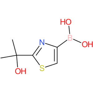 [2-(2-hydroxypropan-2-yl)-1,3-thiazol-4-yl]boronic acid