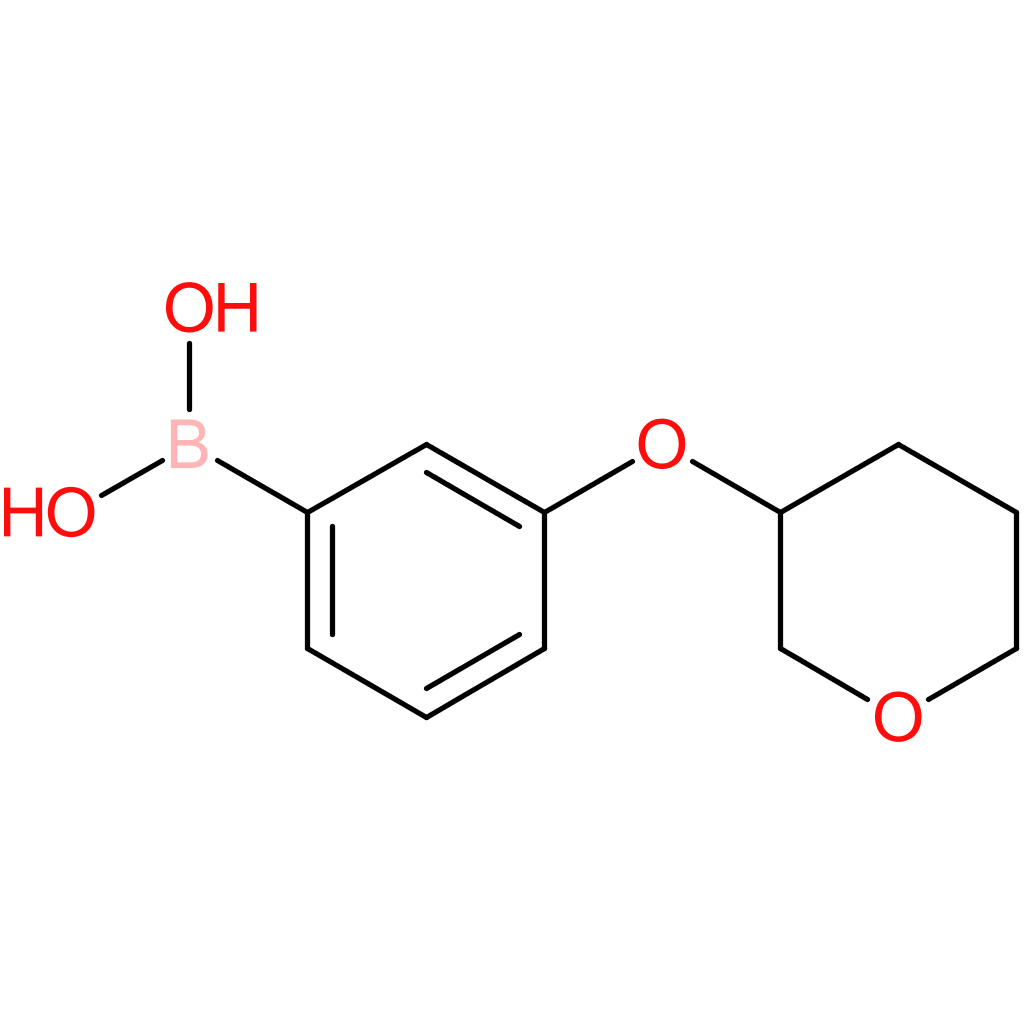 b-[3-[(tetrahydro-2h-pyran-3-yl)oxy]phenyl]boronic acid
