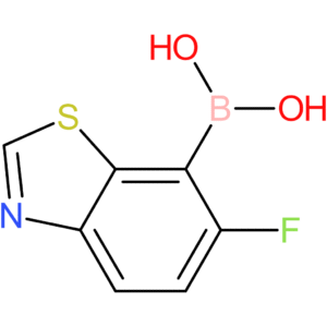 (6-fluoro-1,3-benzothiazol-7-yl)boronic acid