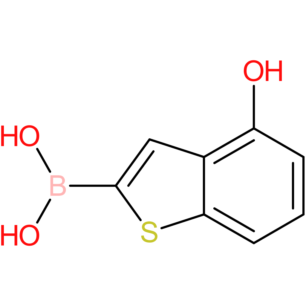 (4-hydroxy-1-benzothiophen-2-yl)boronic acid