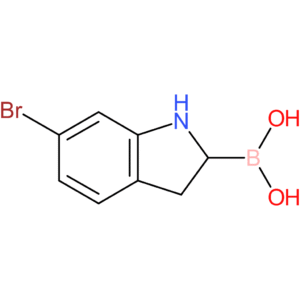 (6-bromo-2,3-dihydro-1h-indol-2-yl)boronic acid