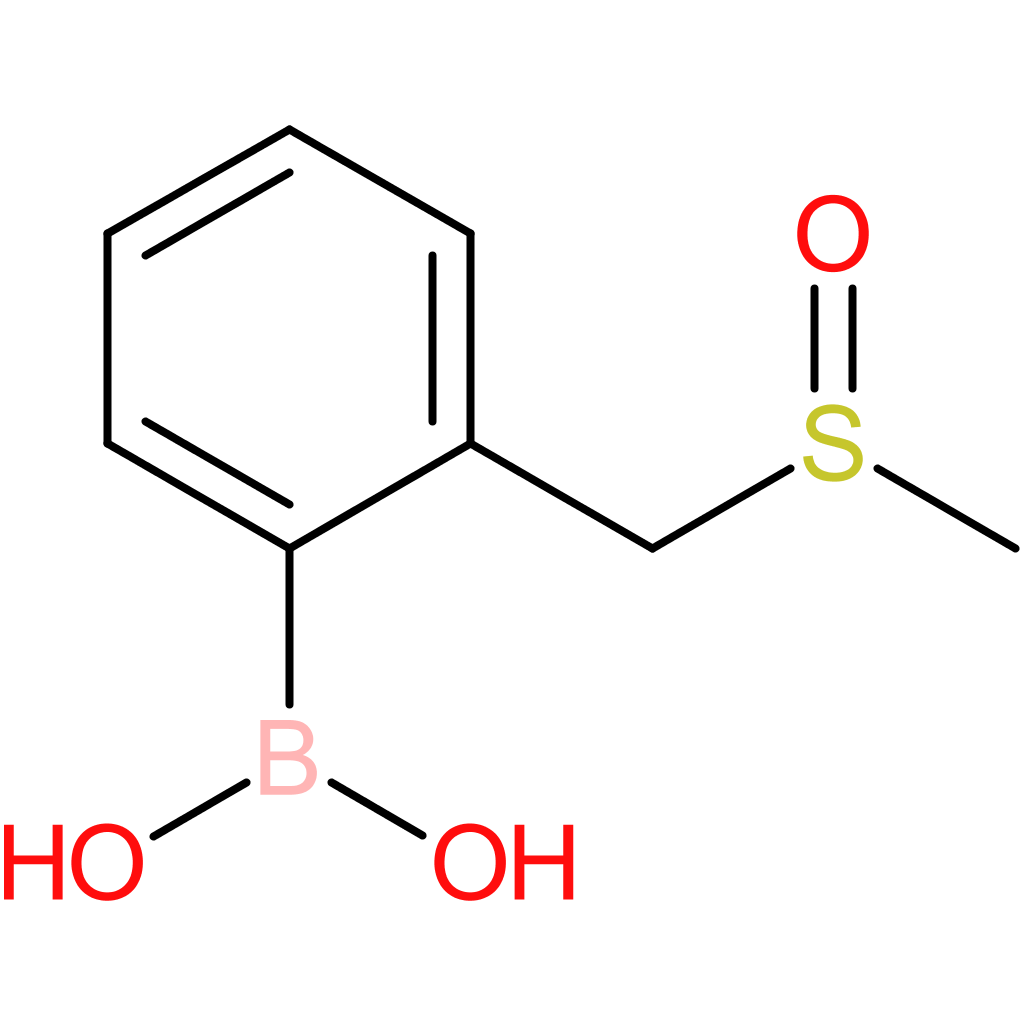 [2-(methanesulfinylmethyl)phenyl]boronic acid