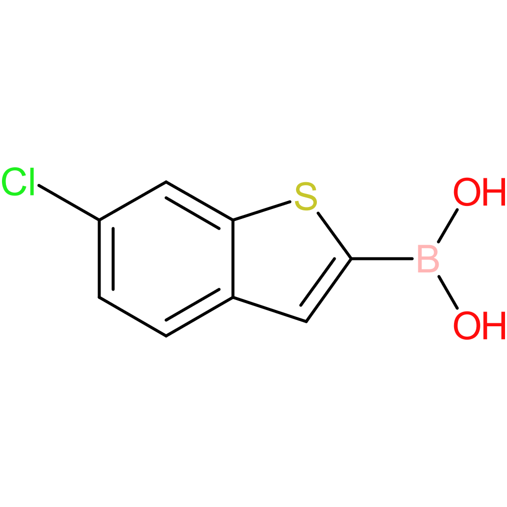 (6-chloro-1-benzothiophen-2-yl)boronic acid