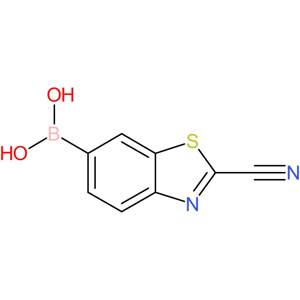 boronic acid, b-(2-cyano-6-benzothiazolyl)-