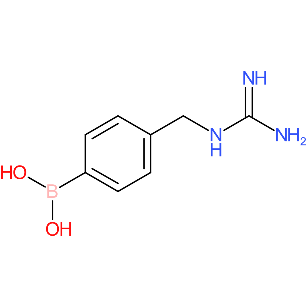 [4-(carbamimidamidomethyl)phenyl]boronic acid