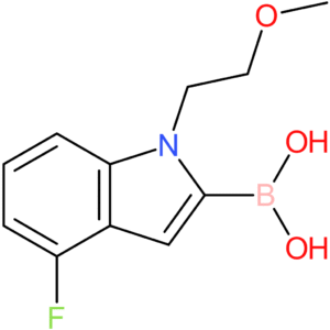 boronic acid, b-[4-fluoro-1-(2-methoxyethyl)-1h-indol-2-yl]-