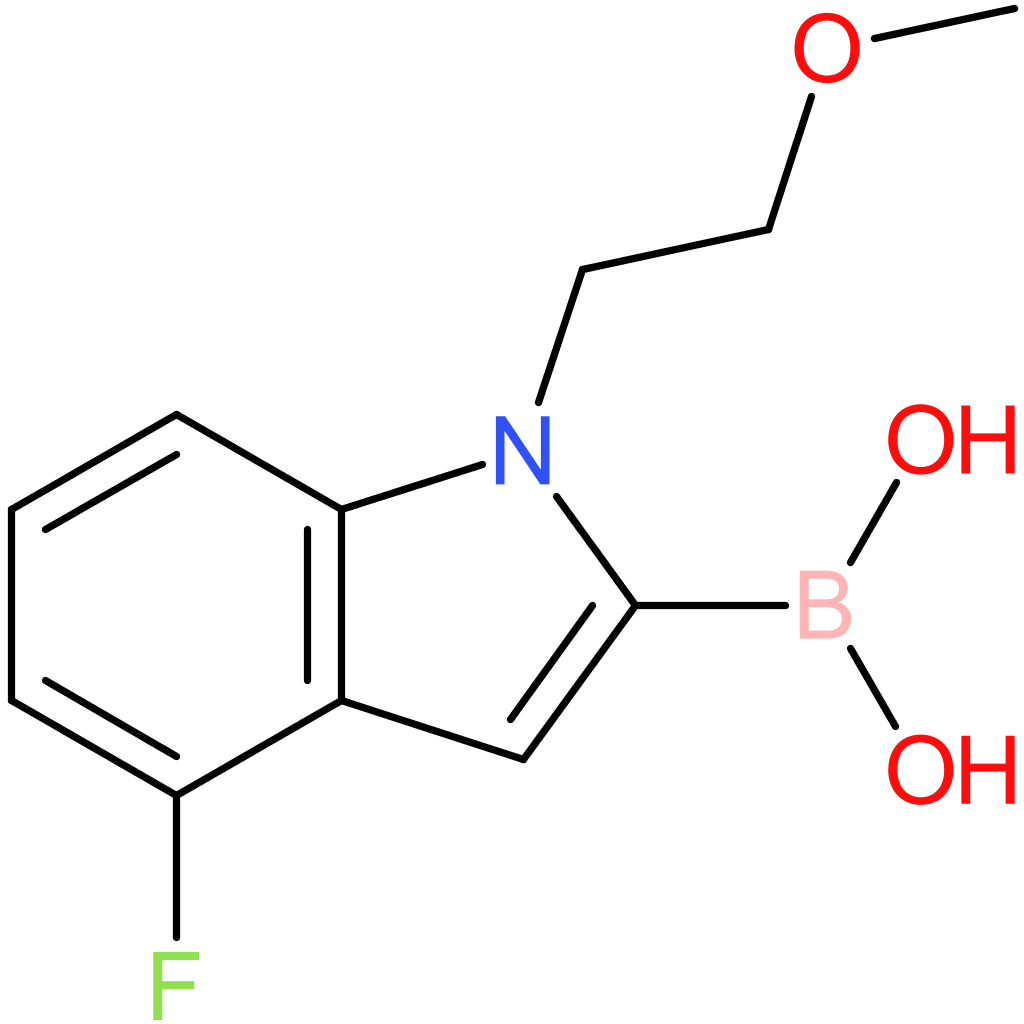 boronic acid, b-[4-fluoro-1-(2-methoxyethyl)-1h-indol-2-yl]-