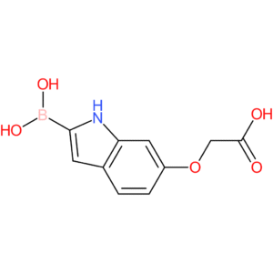 2-(2-borono-1h-indol-6-yloxy)acetic acid