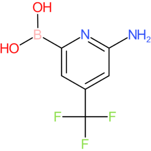 [6-amino-4-(trifluoromethyl)pyridin-2-yl]boronic acid