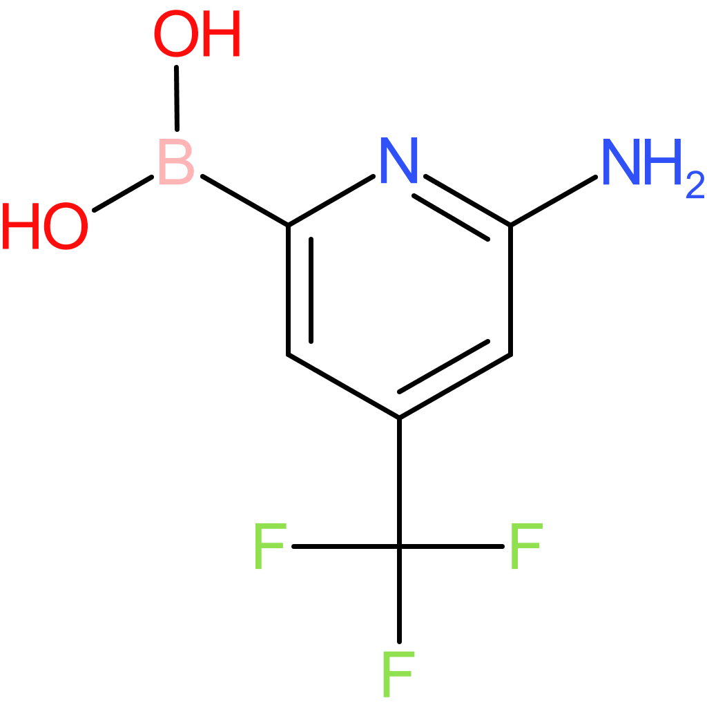 [6-amino-4-(trifluoromethyl)pyridin-2-yl]boronic acid