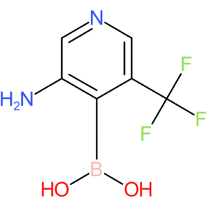 [3-amino-5-(trifluoromethyl)pyridin-4-yl]boronic acid