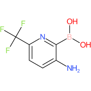 [3-amino-6-(trifluoromethyl)pyridin-2-yl]boronic acid