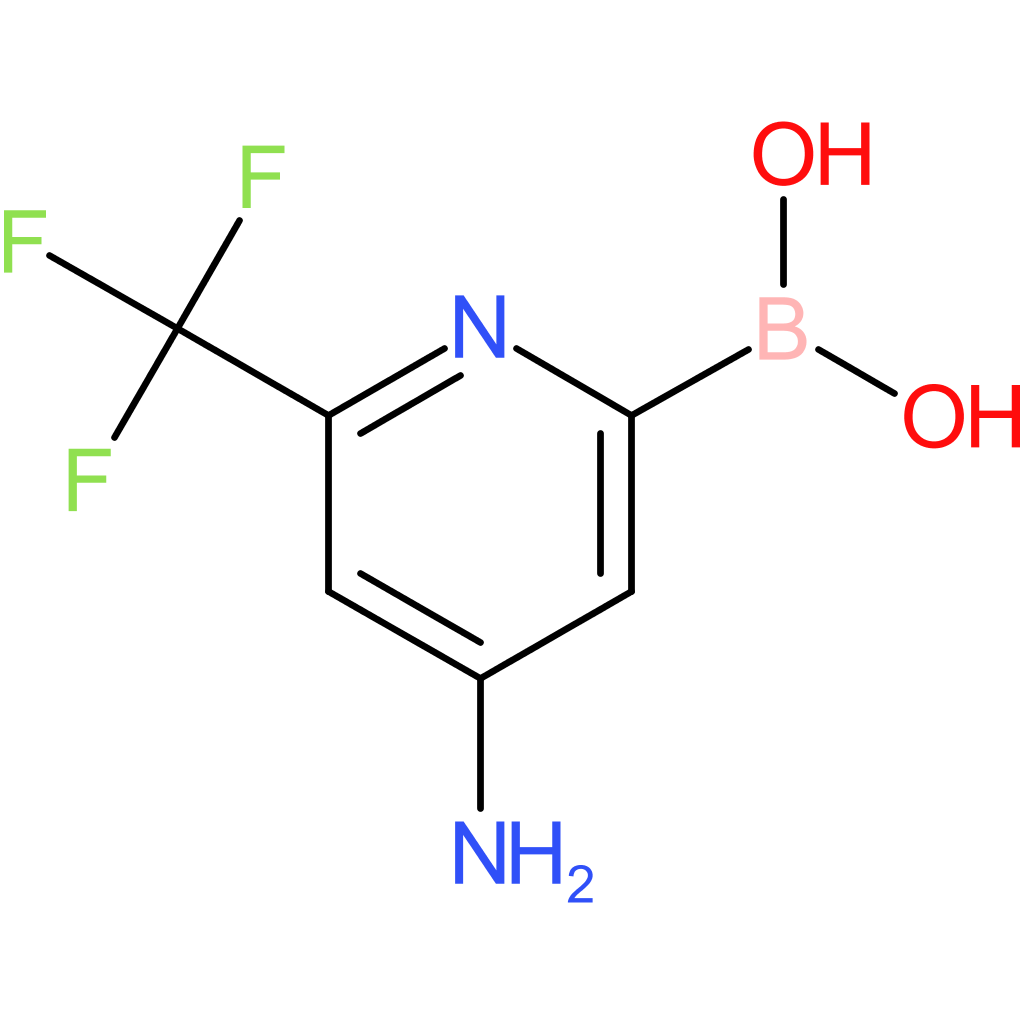 [4-amino-6-(trifluoromethyl)pyridin-2-yl]boronic acid