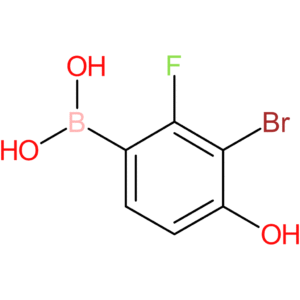 (3-bromo-2-fluoro-4-hydroxyphenyl)boronic acid