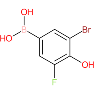 (3-bromo-5-fluoro-4-hydroxyphenyl)boronic acid
