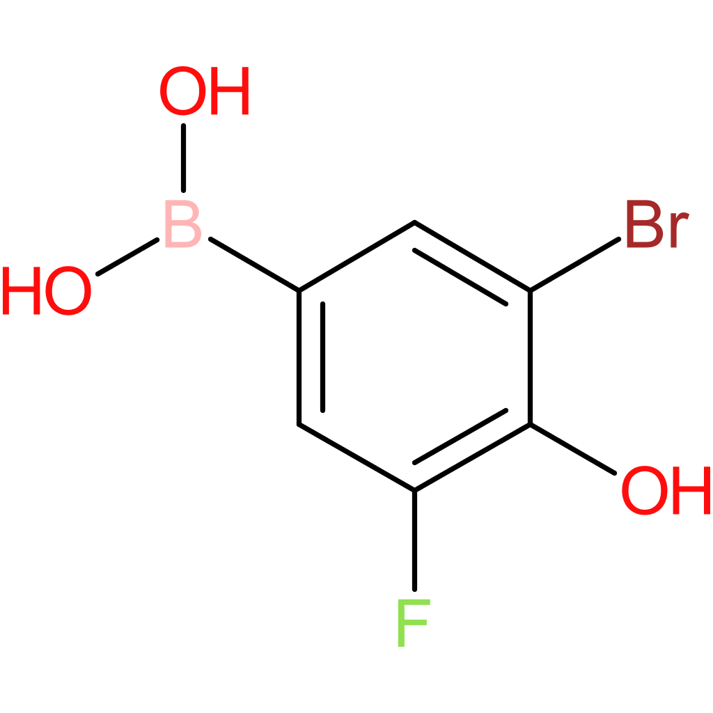 (3-bromo-5-fluoro-4-hydroxyphenyl)boronic acid