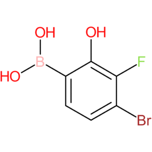 (4-bromo-3-fluoro-2-hydroxyphenyl)boronic acid